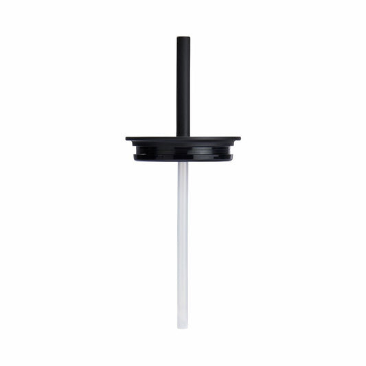 Medium Press-In Straw Lid - Black