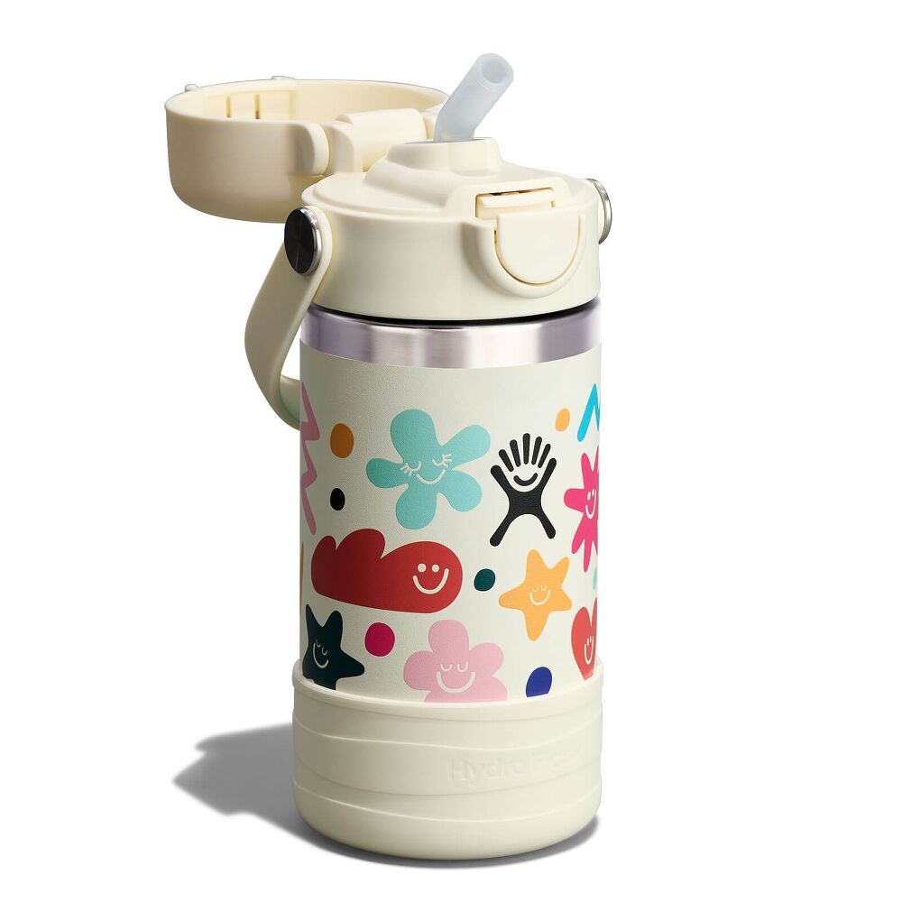 Kids 12 oz Bottle - Daydream White
